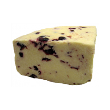 Wensleydale and Cranberries cheese